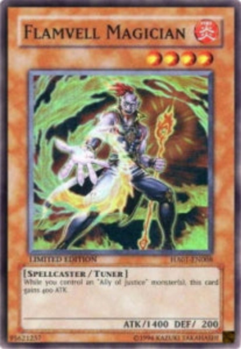 Flamvell Magician HA01-EN008 Super Rare Englisch
