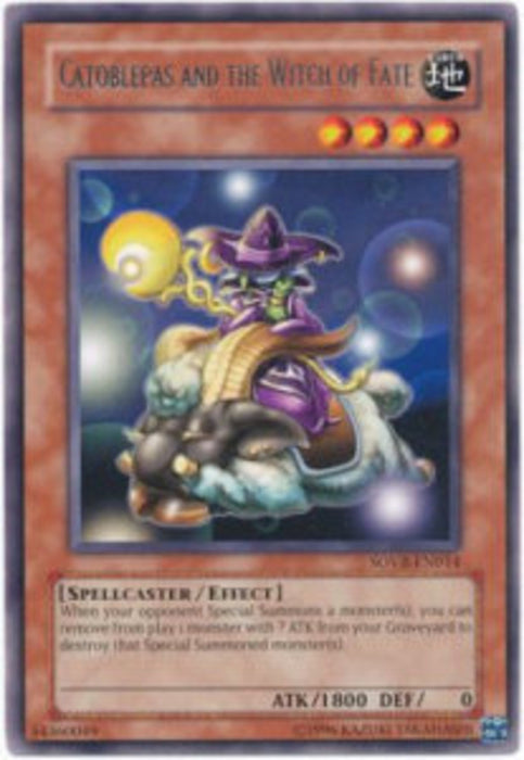 Catoblepas and the Witch of Fate SOVR-EN014 Rare Englisch