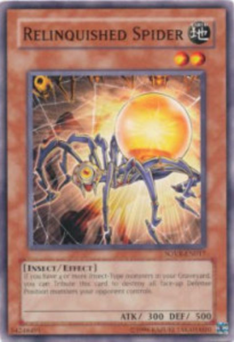 Relinquished Spider SOVR-EN017 Common Englisch