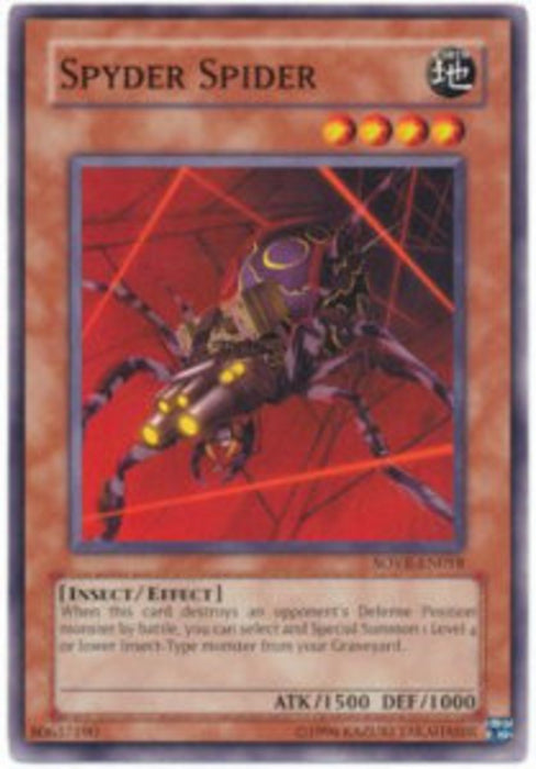 Spyder Spider SOVR-EN018 Common Englisch