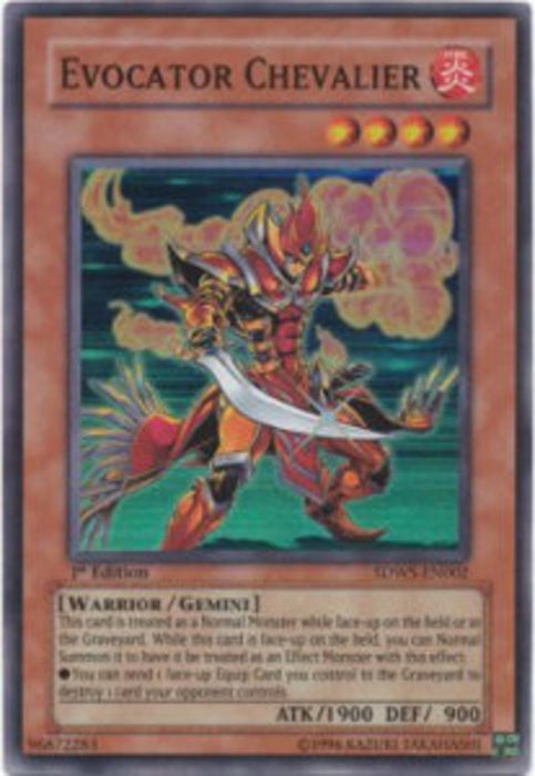 Evocator Chevalier SDWS-EN002 Super Rare Englisch