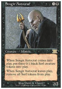 Sengir Autocrat 6ED-155 Rare Englisch
