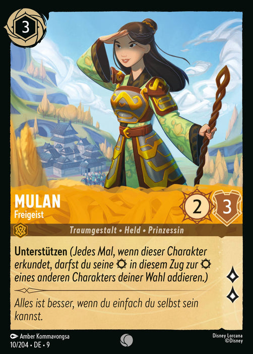 Mulan - Freigeist 9FAB-010 Common Deutsch
