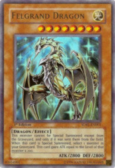 Felgrand Dragon SDRL-FR001 Ultra Rare Französisch