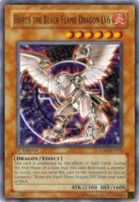 Horus the Black Flame Dragon LV6 SDRL-FR012 Common Französisch