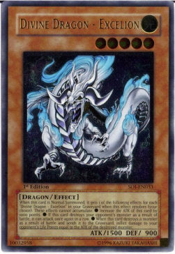 Divine Dragon - Excelion (V.2) SOI-EN033 Ultimate Rare Englisch