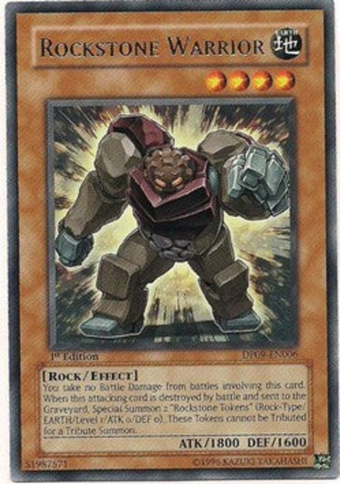 Rockstone Warrior DP09-EN006 Rare Englisch