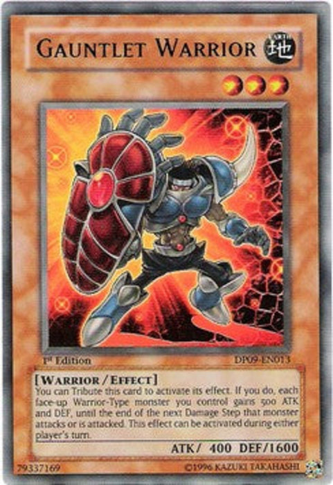 Gauntlet Warrior DP09-EN013 Ultra Rare Englisch