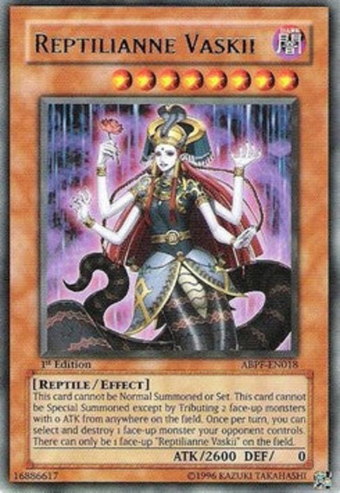 Reptilianne Vaskii ABPF-EN018 Rare Englisch