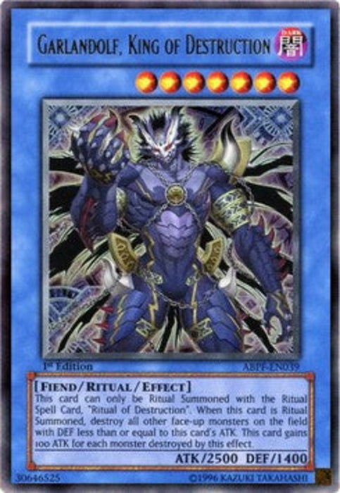 Garlandolf, King of Destruction (V.1) ABPF-FR039 Ultra Rare Französisch