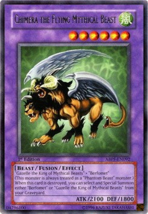 Chimera the Flying Mythical Beast ABPF-EN092 Rare Englisch