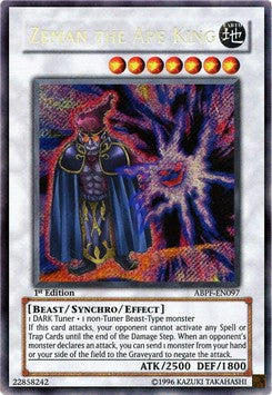 Zeman the Ape King ABPF-EN097 Secret Rare Englisch