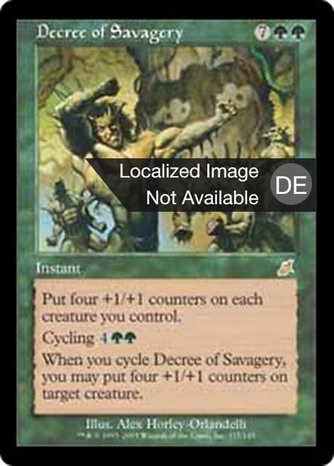 Magic: Decree of Savagery