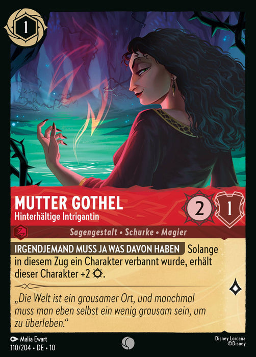 Mutter Gothel - Hinterhältige Intrigantin 10WHI-110 Common Deutsch