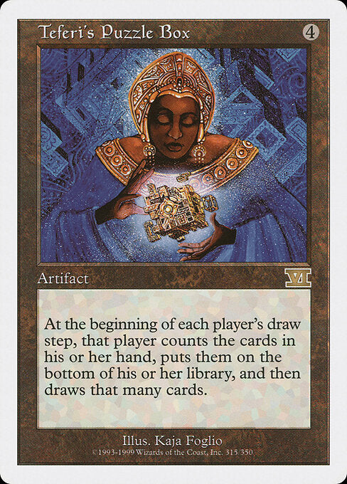 Teferi's Puzzle Box 6ED-315 Rare Englisch