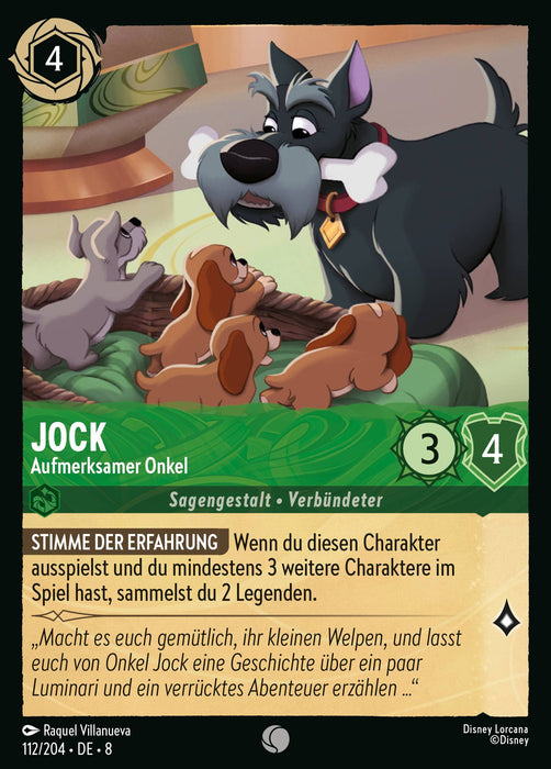 Jock - Aufmerksamer Onkel 8JAF-112 Common Deutsch