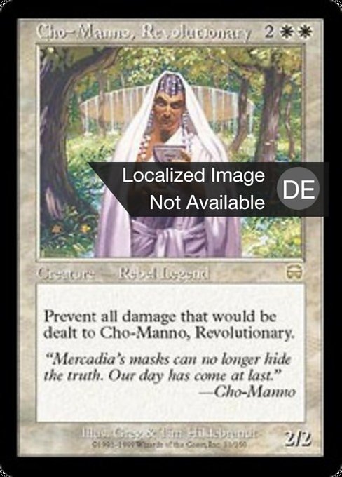 Magic: Cho-Manno, Revolutionary