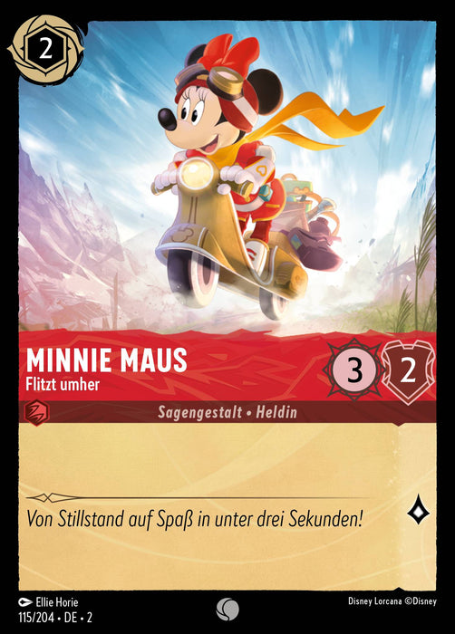 Minnie Maus - Flitzt umher 2ROF-115 Common Deutsch