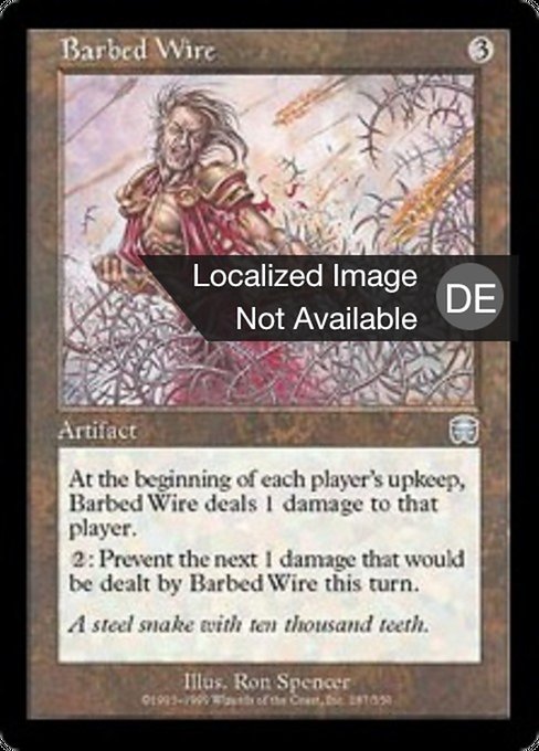 Magic: Barbed Wire