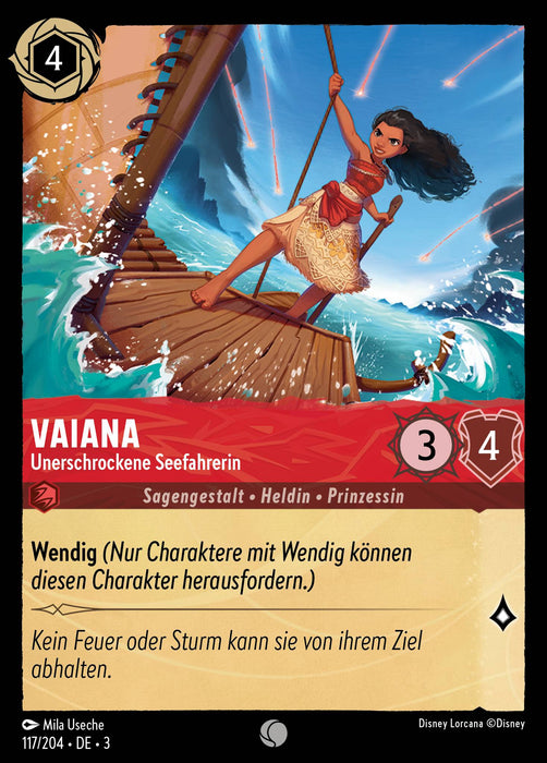 Vaiana - Unerschrockene Seefahrerin 3INK-117 Common Deutsch