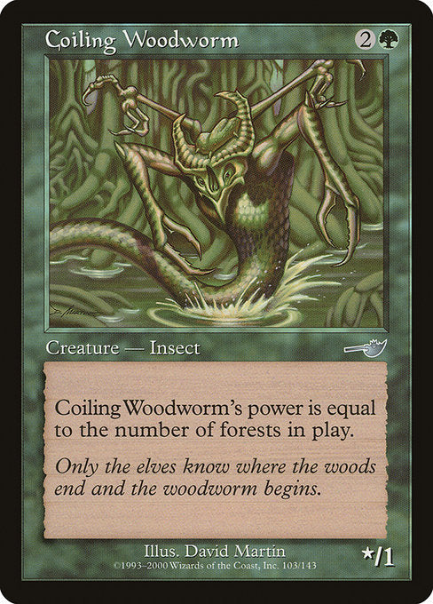 Magic: Coiling Woodworm