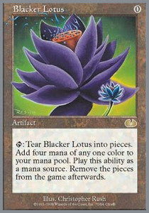 Blacker Lotus UGL-70 Rare Englisch