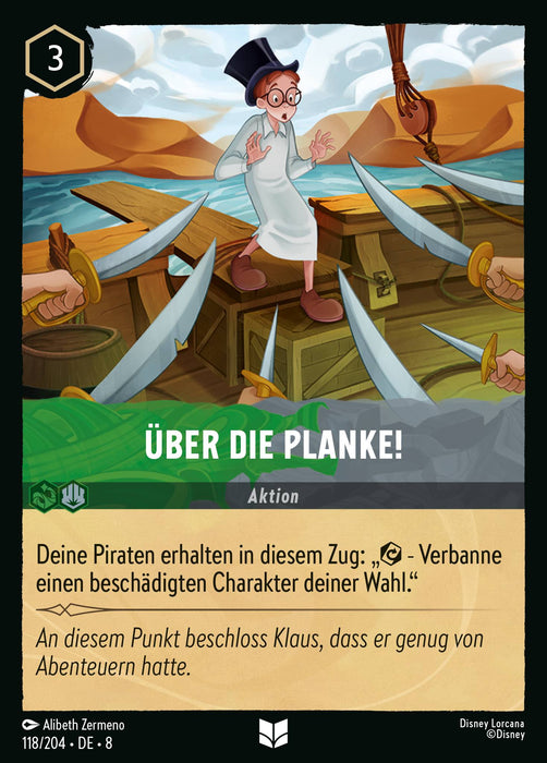 Über die Planke! 8JAF-118 Uncommon Deutsch