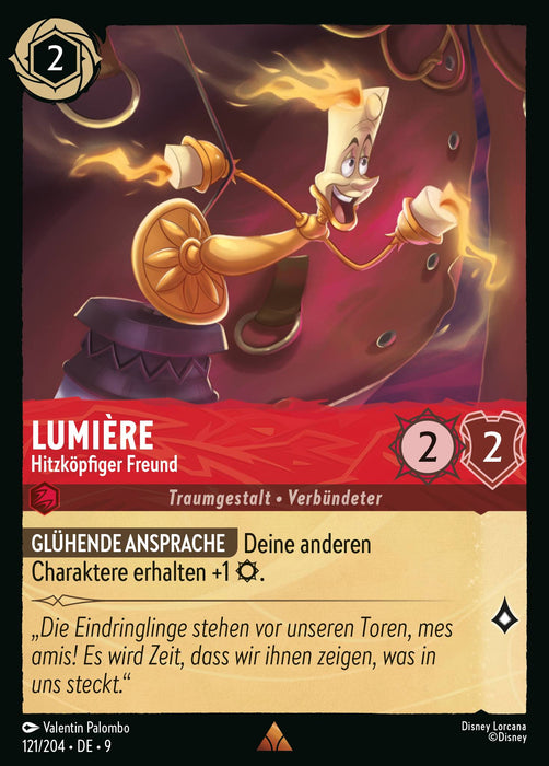 Lumière - Hitzköpfiger Freund 9FAB-121 Rare Deutsch