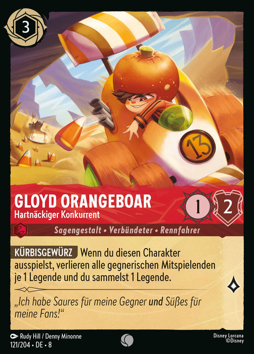 Gloyd Orangeboar - Hartnäckiger Konkurrent 8JAF-121 Common Deutsch