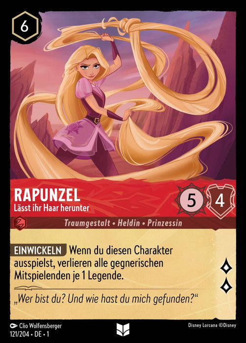 Rapunzel - Lässt ihr Haar herunter 1TFC-121 Uncommon Deutsch