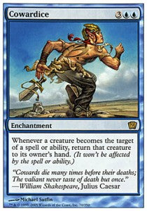 Cowardice 9ED-70 Rare Englisch