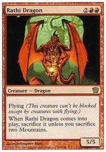 Rathi Dragon 9ED-210 Rare Englisch