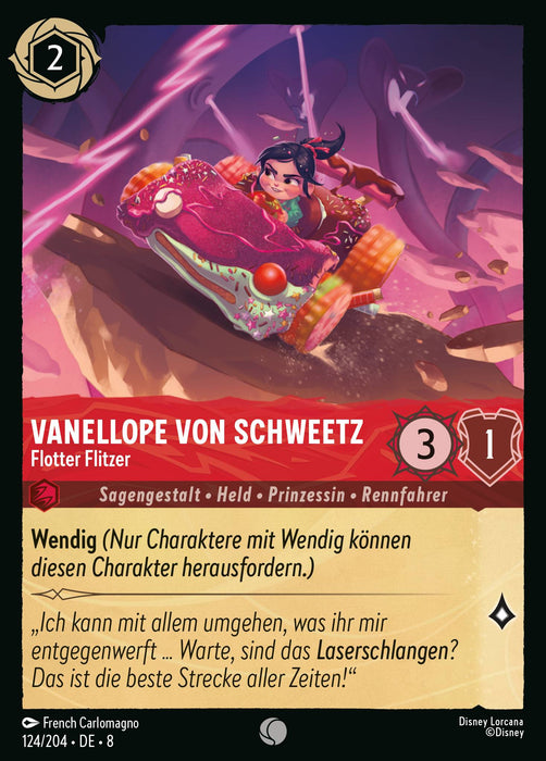 Vanellope von Schweetz - Flotter Flitzer 8JAF-124 Common Deutsch