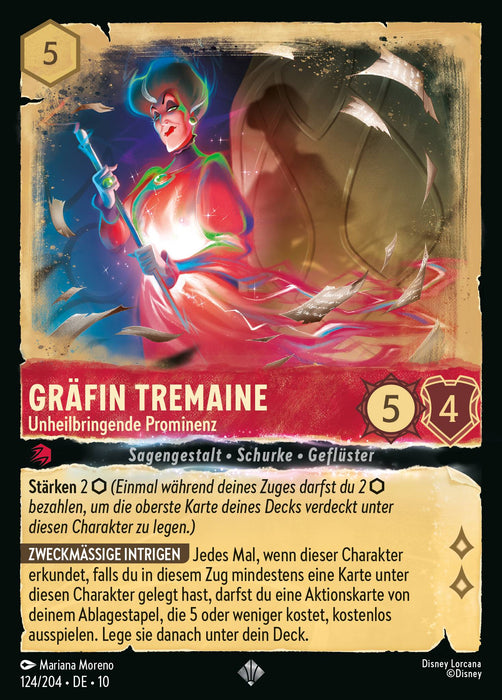 Gräfin Tremaine - Unheilbringende Prominenz (V.1) 10WHI-124 Super Rare Deutsch