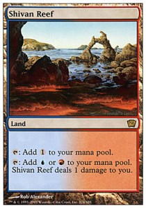Shivan Reef 9ED-324 Rare Englisch