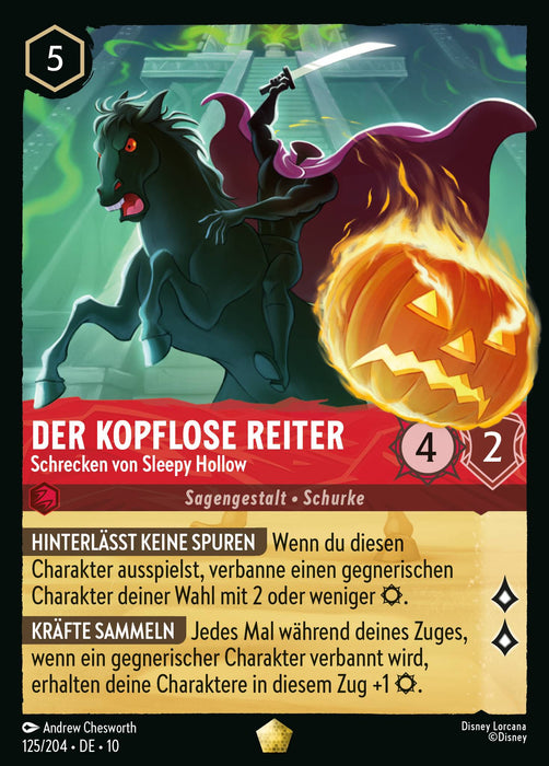 Der kopflose Reiter - Schrecken von Sleepy Hollow (V.1) 10WHI-125 Legendary Deutsch