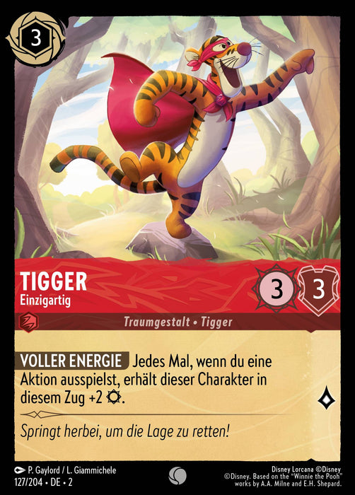 Tigger - Einzigartig 2ROF-127 Common Deutsch