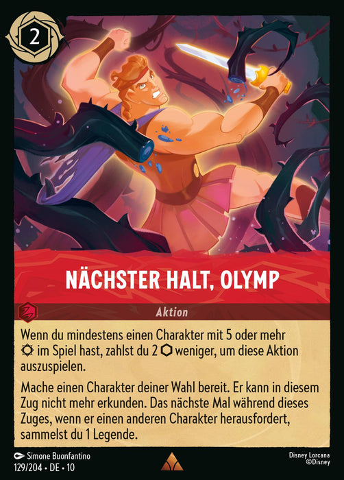 Nächster Halt, Olymp (V.1) 10WHI-129 Rare Deutsch