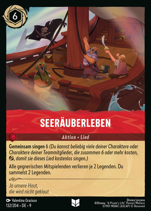 Seeräuberleben 9FAB-132 Uncommon Deutsch