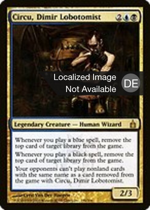 Magic: Circu, Dimir Lobotomist