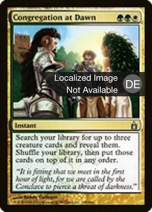 Magic: Congregation at Dawn