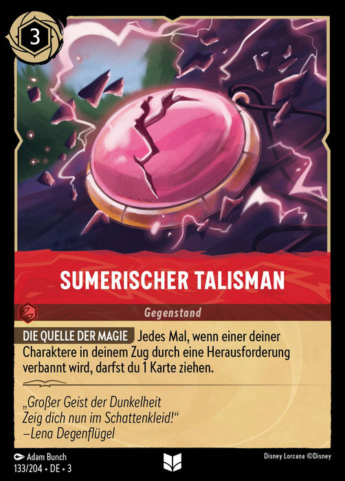 Sumerischer Talisman 3INK-133 Uncommon Deutsch
