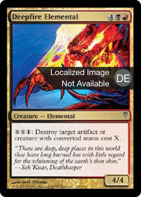 Magic: Deepfire Elemental
