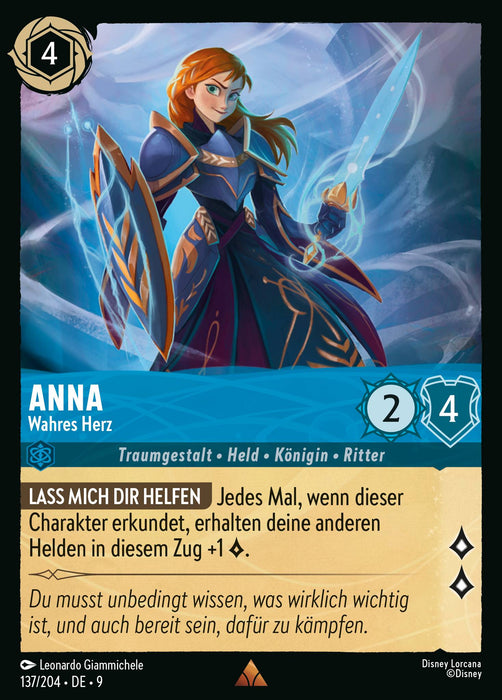 Anna - Wahres Herz 9FAB-137 Rare Deutsch
