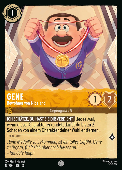 Gene - Bewohner von Niceland 8JAF-013 Common Deutsch