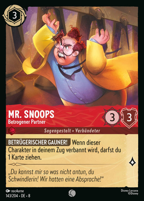 Mr. Snoops - Betrogener Partner 8JAF-143 Common Deutsch