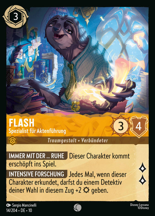 Flash - Spezialist für Aktenführung 10WHI-014 Common Deutsch