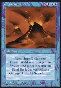 Vulkanausbruch DTL-89 Rare Deutsch