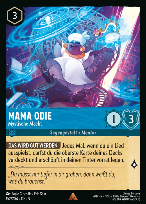 Mama Odie - Mystische Macht 9FAB-152 Rare Deutsch