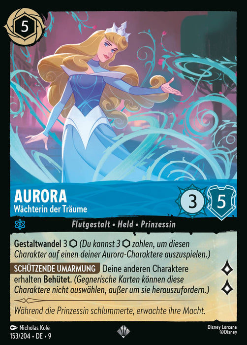 Aurora - Wächterin der Träume 9FAB-153 Super Rare Deutsch